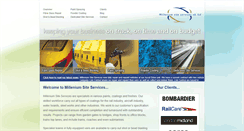 Desktop Screenshot of milleniumsiteservices.co.uk